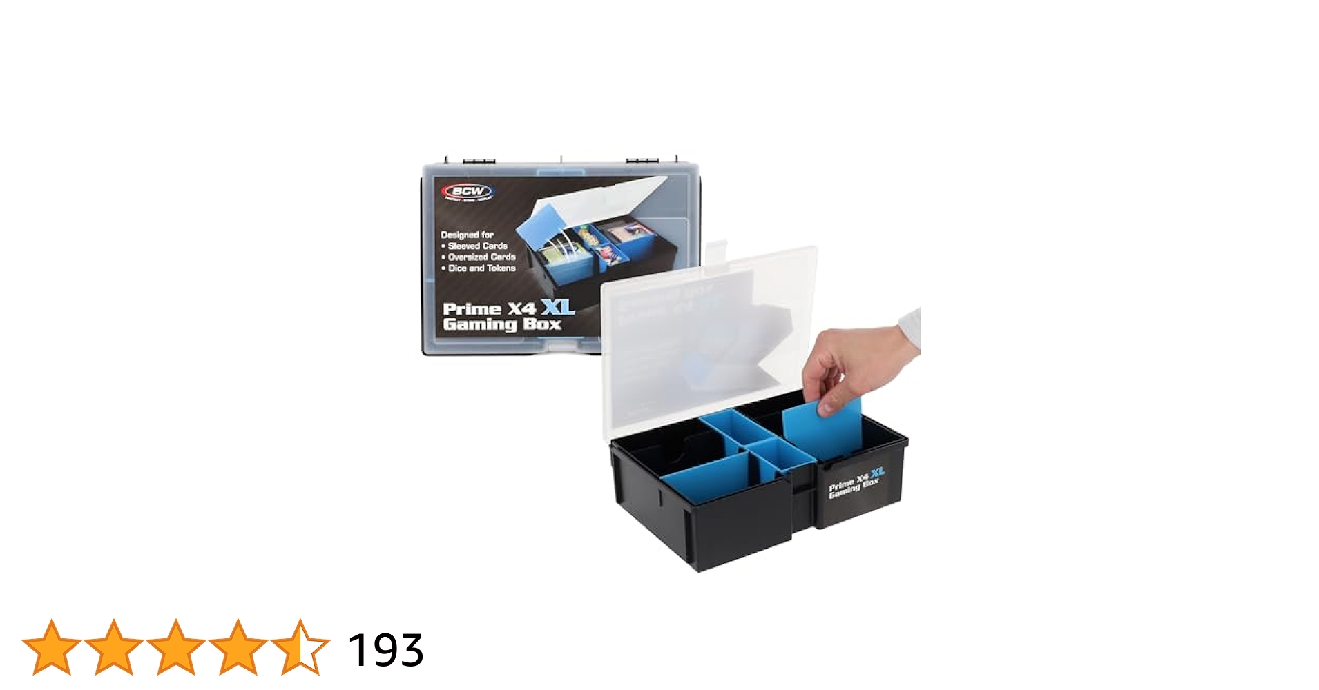 Amazon.com: BCW Prime X4 XL Gaming Box | Playing Card